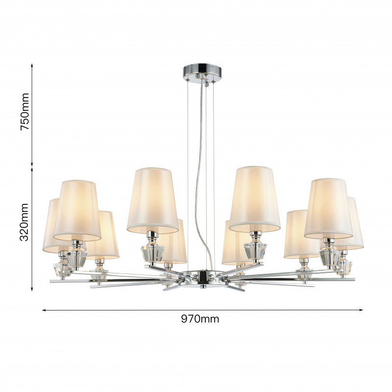 Подвесная люстра Favourite 2677-10P