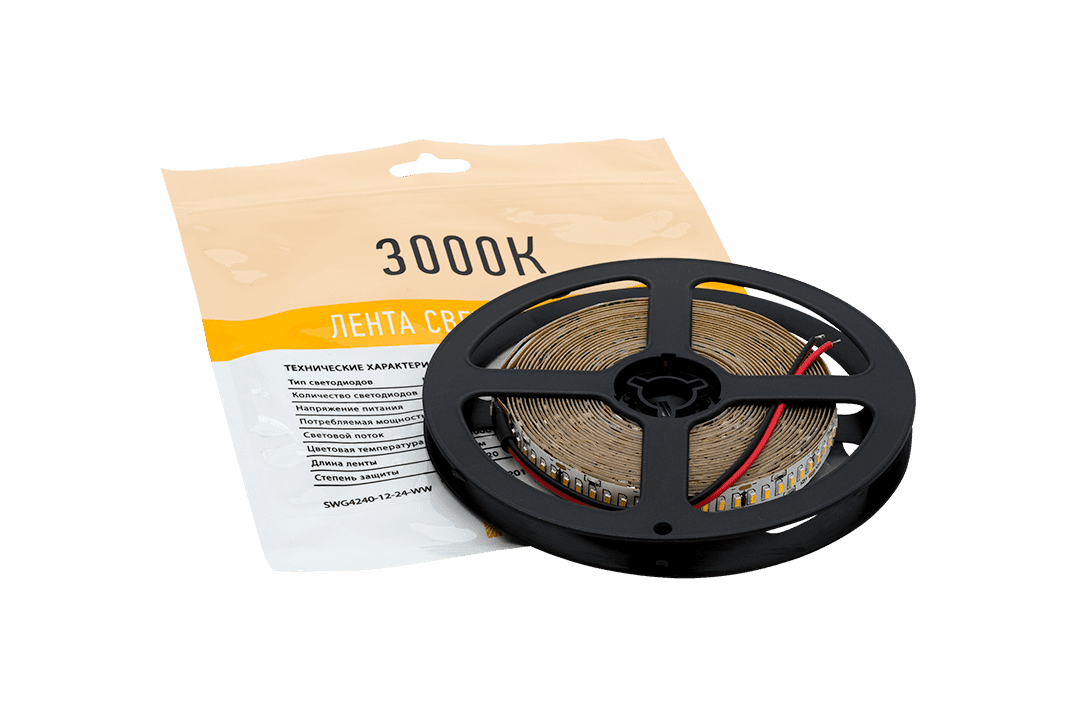 Светодиодная лента SWG SWG4240-12-24-WW-M 009470