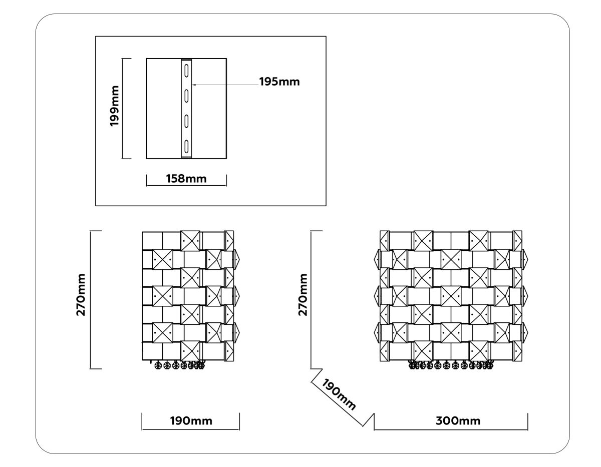 Настенный светильник Ambrella Light High Light Crystal LH41012