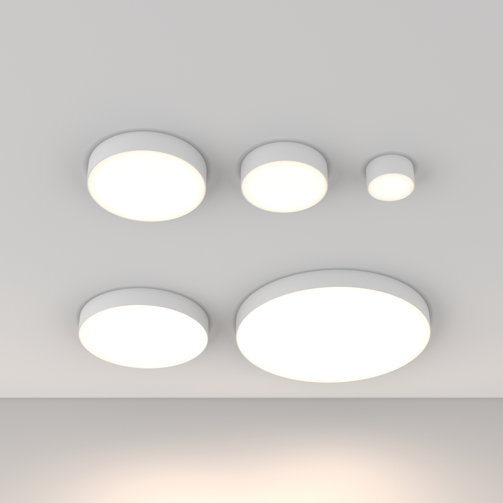 Потолочный светильник Maytoni Technical Ceiling Zon C032CL-24W4K-RD-W