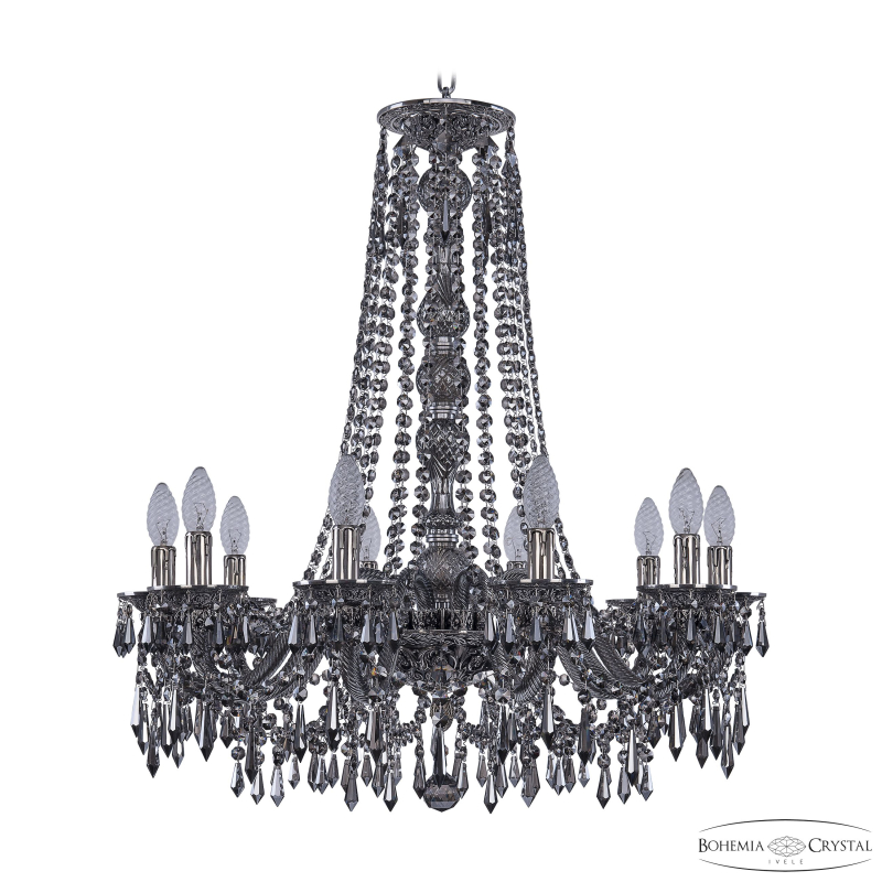 Подвесная люстра Bohemia Ivele Crystal 16103/10/240/h-75 Ni M781