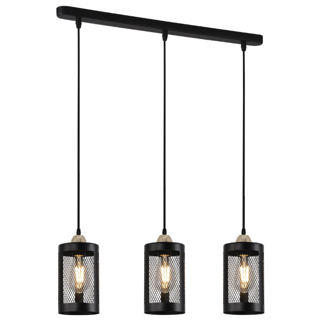 Подвесной светильник Wedo Light Timea WD4003/3P-BK-GD