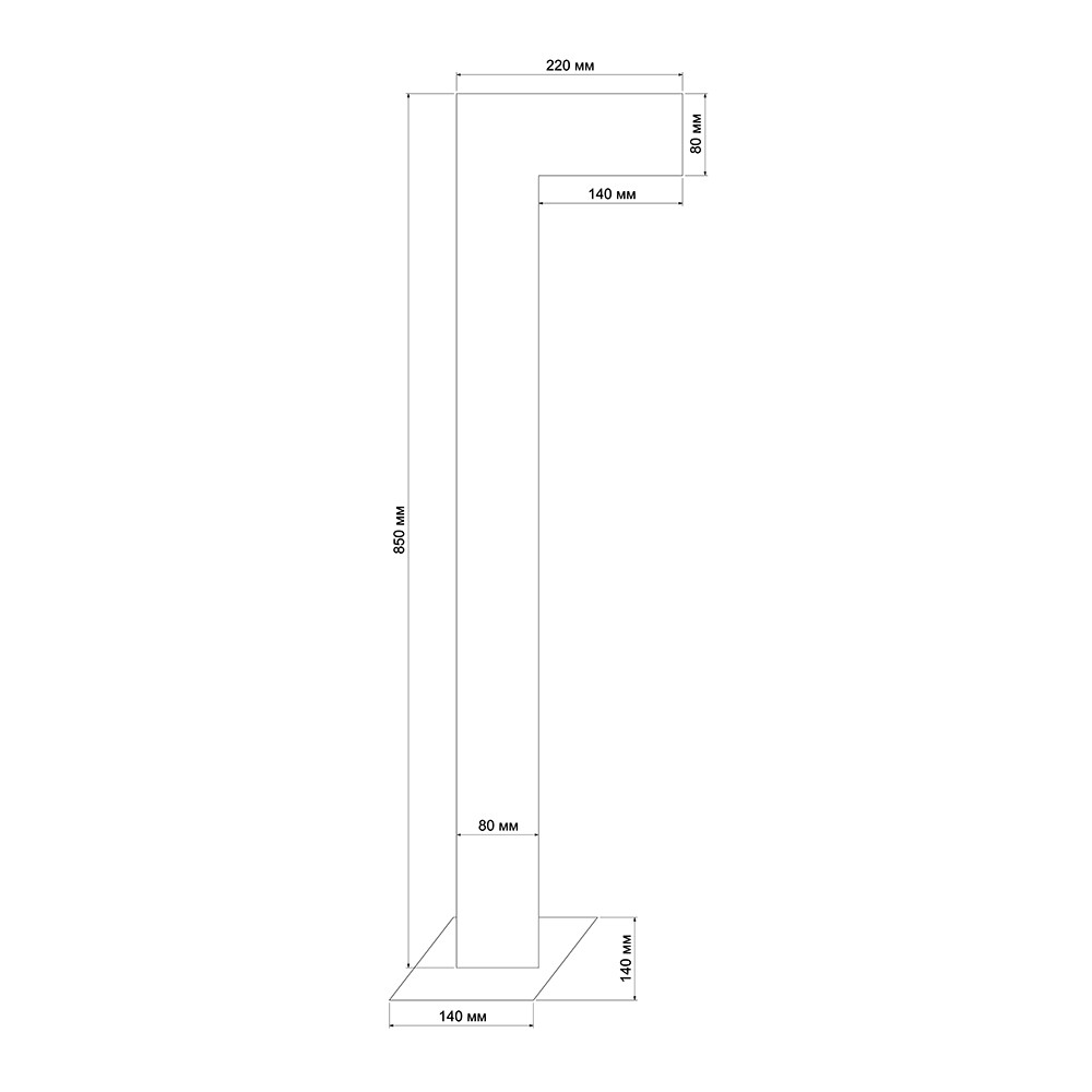 Уличный светильник Runden Тор II V10211