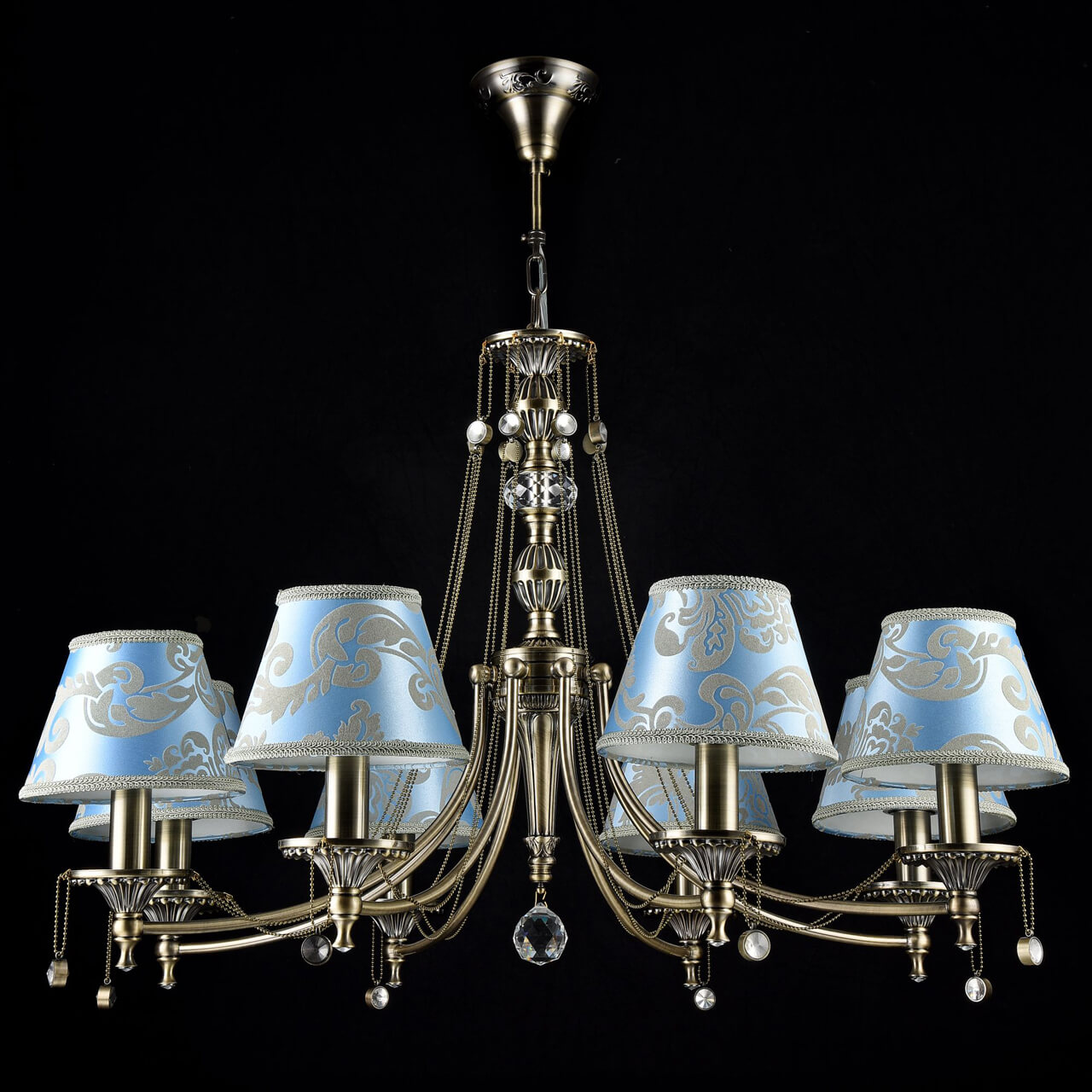 Подвесная люстра Maytoni Vals RC098-PL-08-R