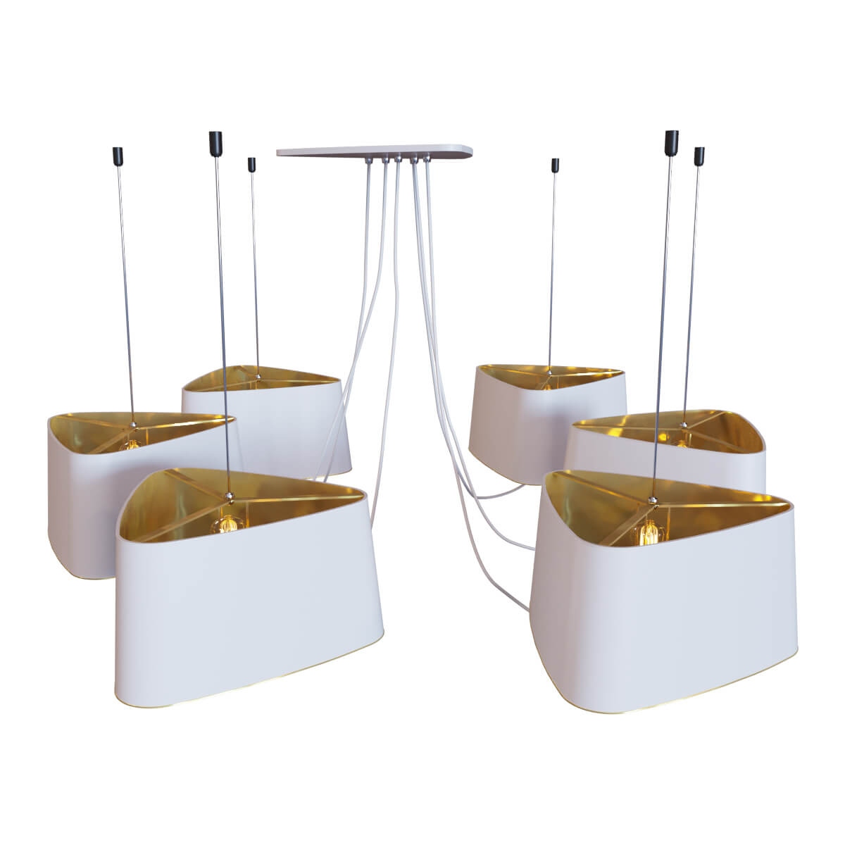 Люстра-паук LOFT IT Nuage Loft1163-6WH