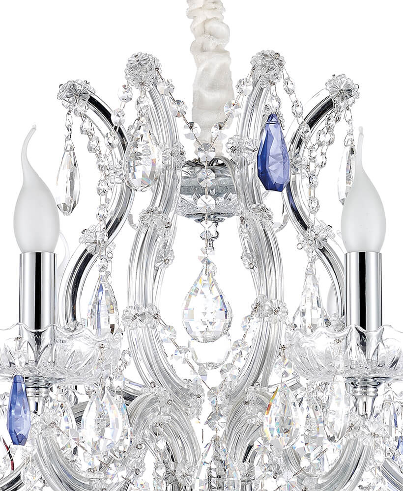 Подвесная люстра Lumien Hall Лагуна 0013/6P-CR