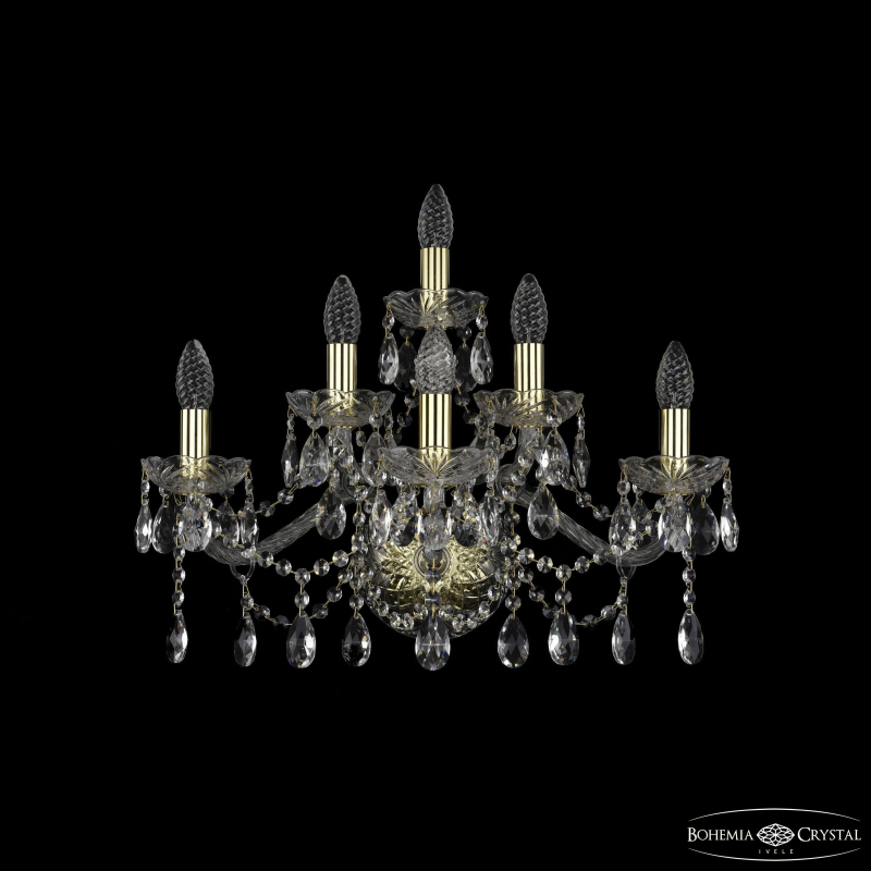 Бра Bohemia Ivele Crystal 1413B/3+2+1/220 G