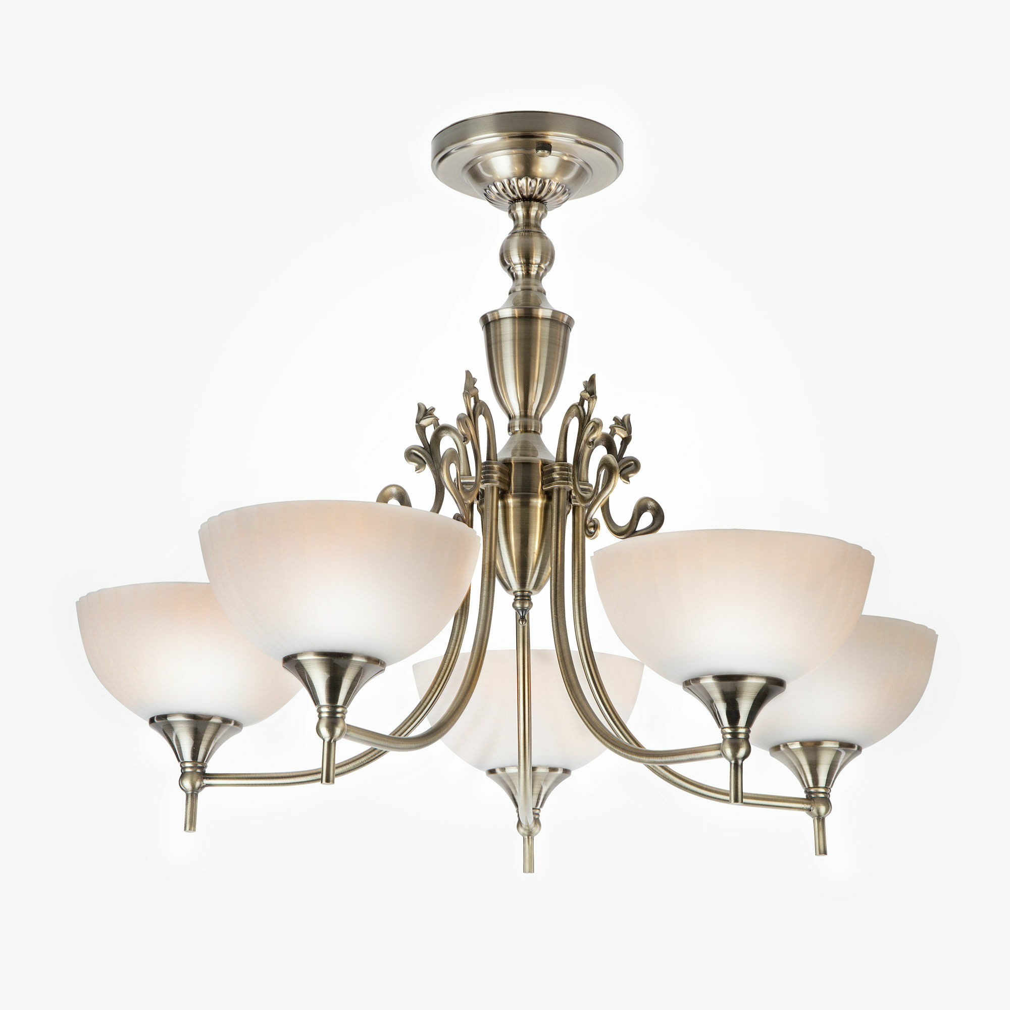 Потолочная люстра Eurosvet Lira 60053/5 античная бронза