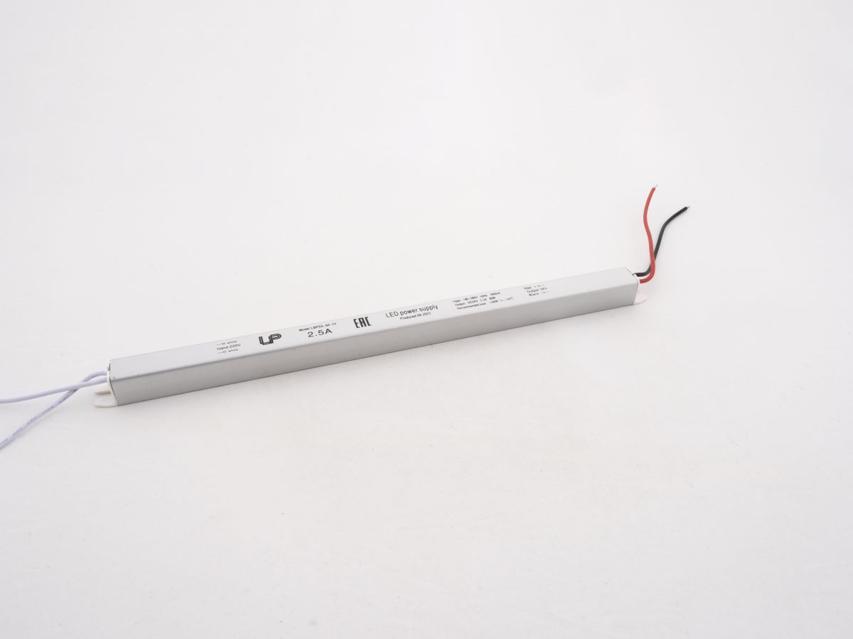 Блок питания LEDS POWER 60Вт 24В Super Slim 390133