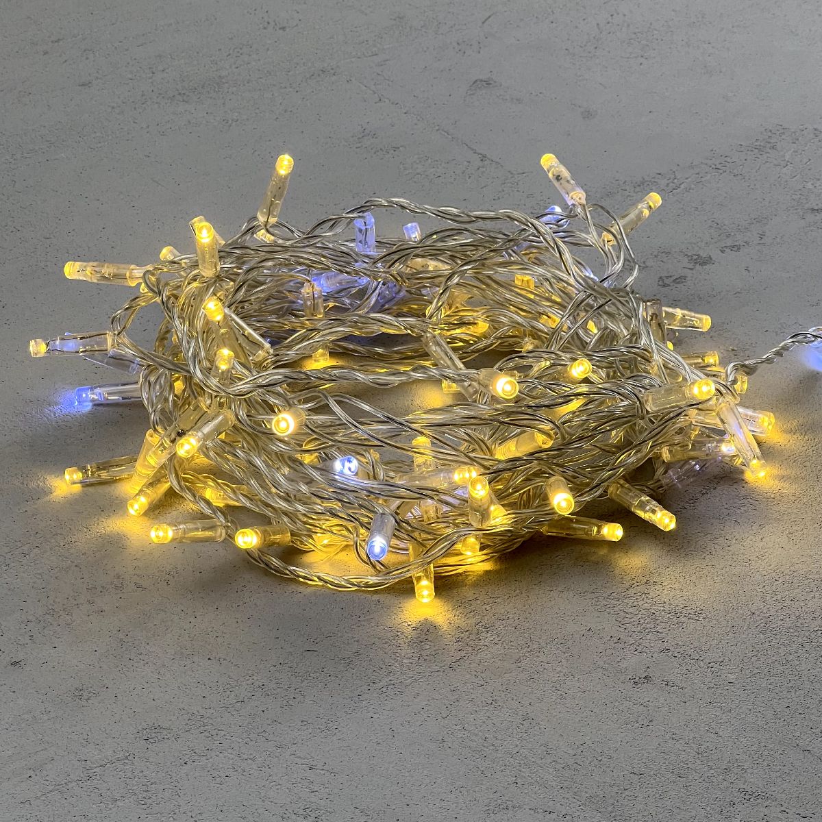 Гирлянда Нить с колпачком Laitcom (LTC) PST100BLWCAP-10-1CH