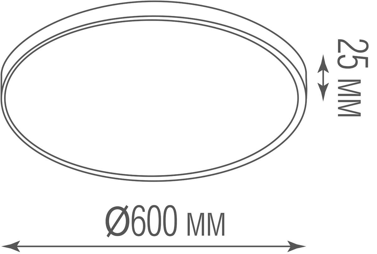Потолочный светильник Donolux Disco DL20171R48W1B