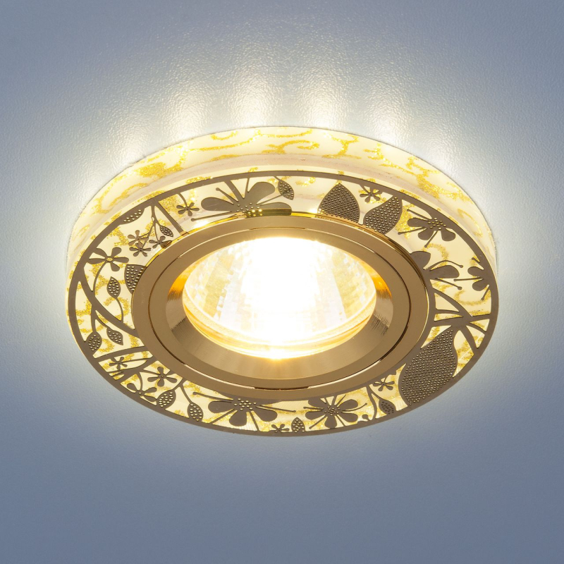 Встраиваемый светильник Elektrostandard 8096 MR16 GD золото 4690389066429