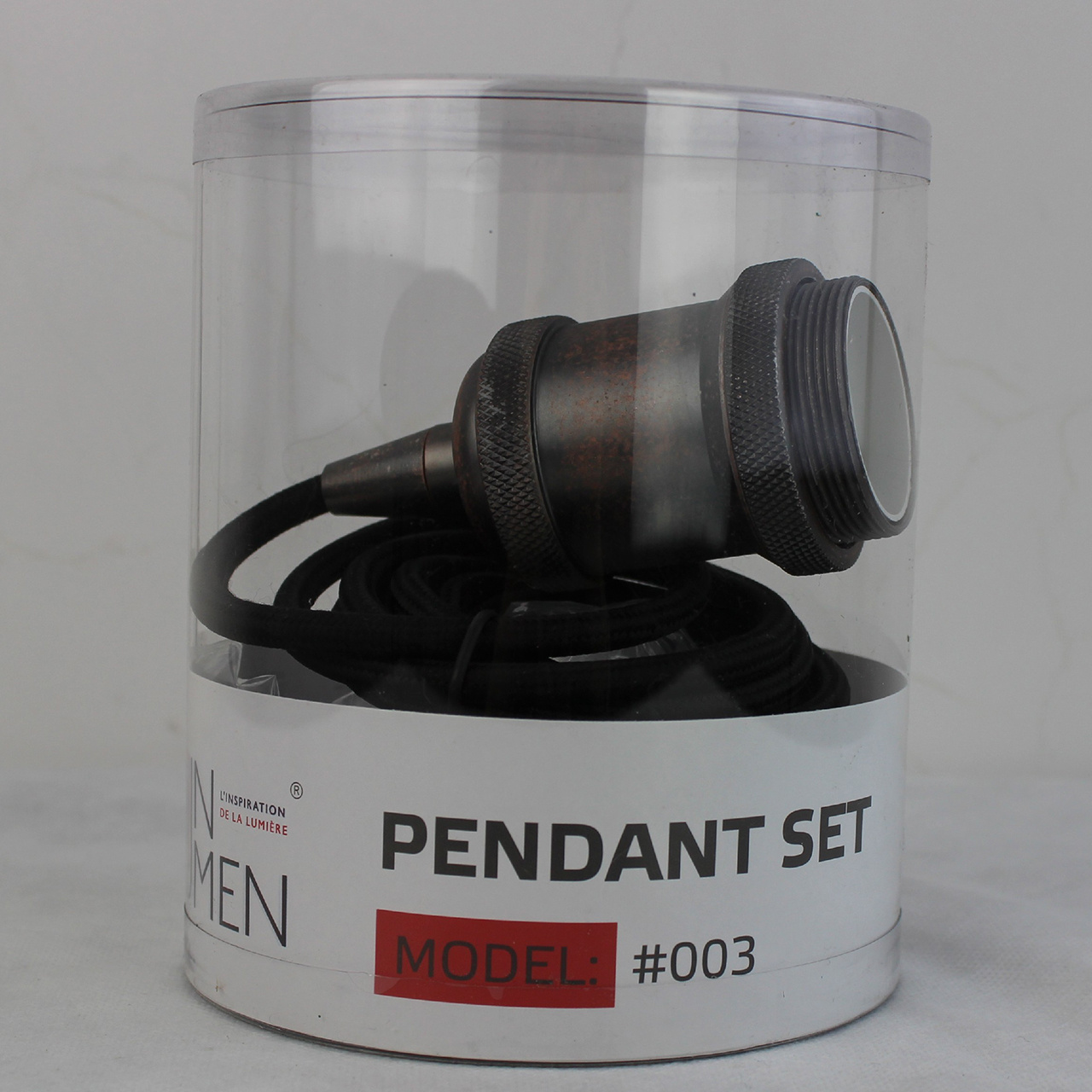 Ретро патрон с подвесом E27 Бронза Sun Lumen 056-618