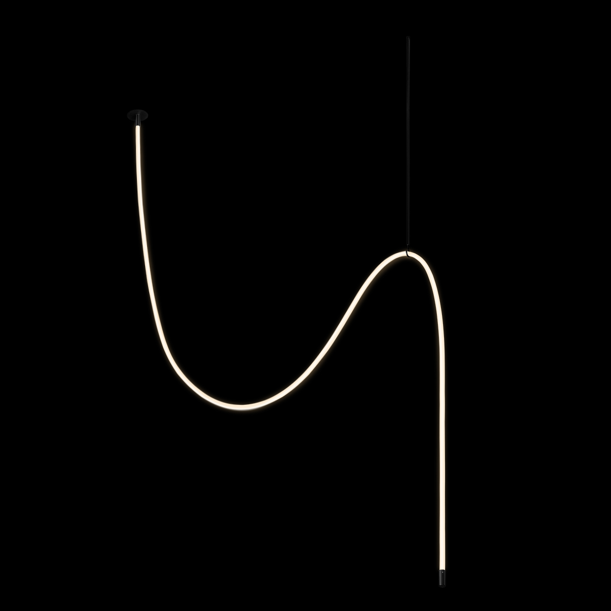 Потолочный светильник длинный Loft IT Thread 10388C Black