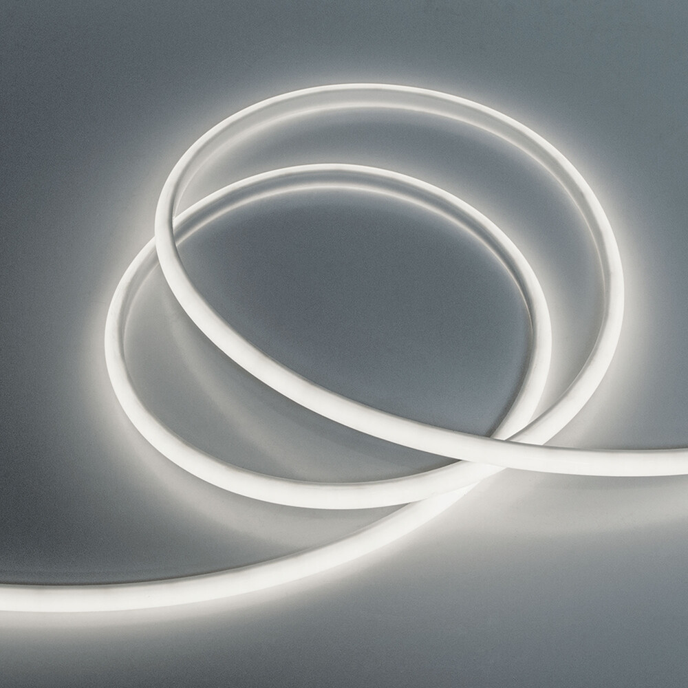 Гибкий влагозащищенный  неон Arte Lamp Neon Termo 24V 14W/m 6000K 5m IP68 A2418013-03-6K