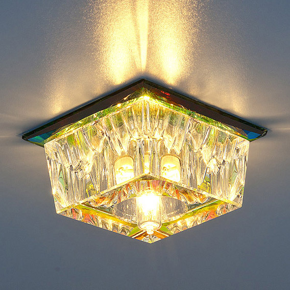 Встраиваемый светильник Elektrostandard 121 G9 Color перламутр 4690389057731