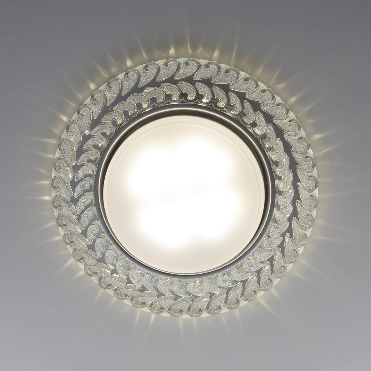 Встраиваемый светильник Elektrostandard 3027 GX53 CL прозрачный 4690389134012