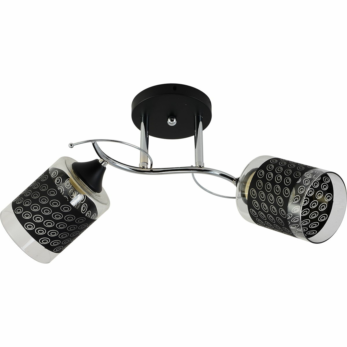 Люстра на штанге Reluce 01316-0.3-02 BK+CR