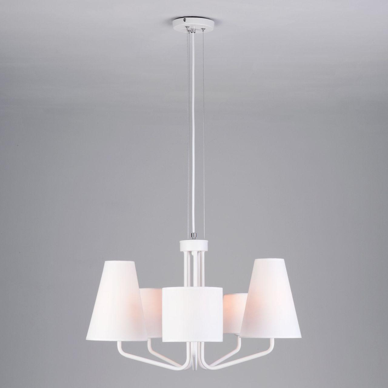 Подвесная люстра Eurosvet Ornato 70074/5 белый