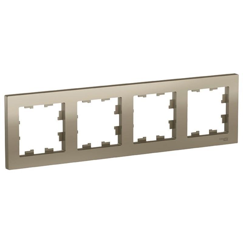 Рамка 4-постовая Schneider Electric Atlas Design ATN000504