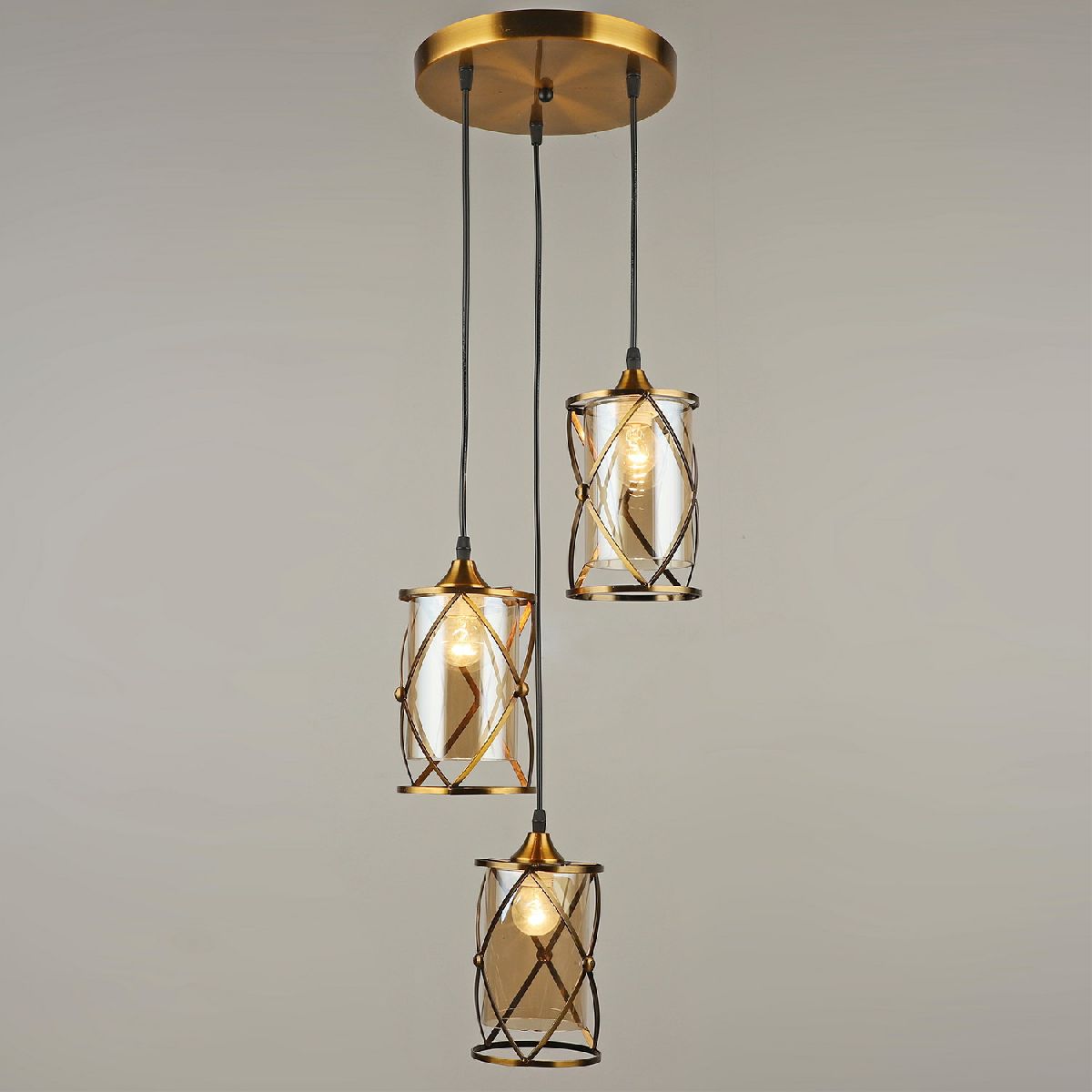 Подвесной светильник Reluce 04951-0.9-03 COP+BK