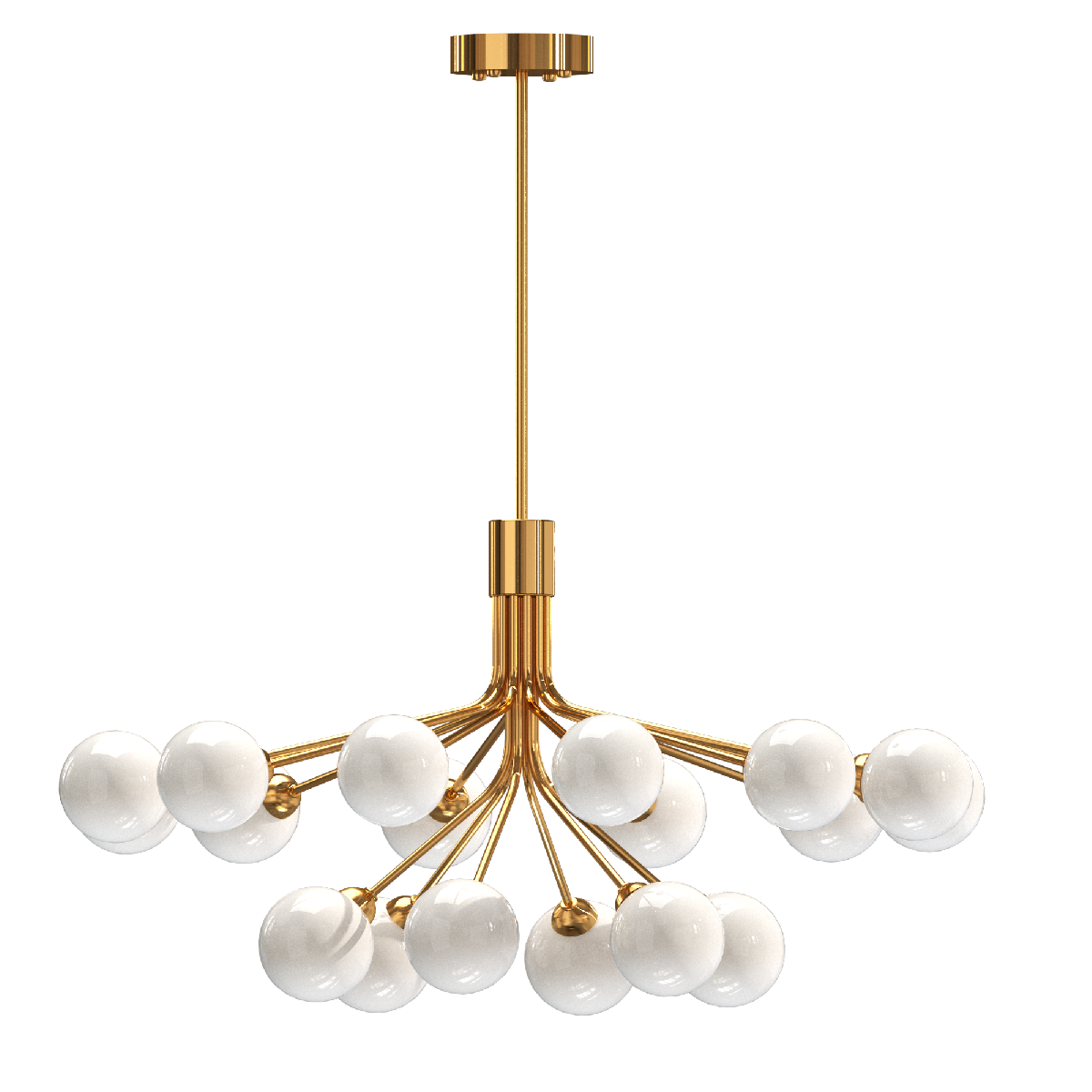 Люстра на штанге Milosh Tendence Lola 0856CL-18CO