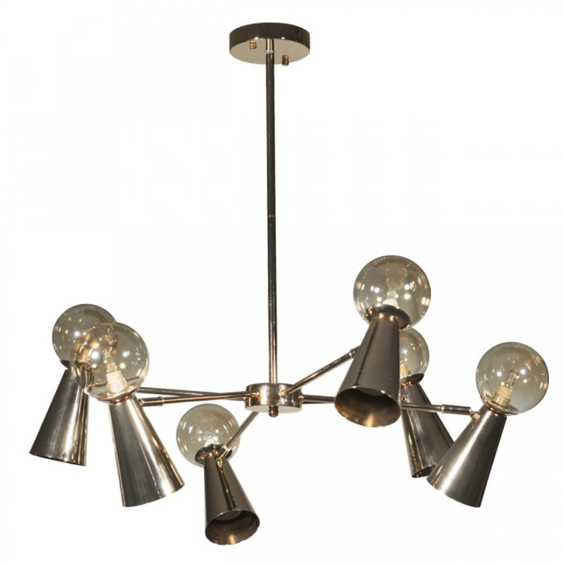 Люстра на штанге Loft IT Halley 10046/6 Gold