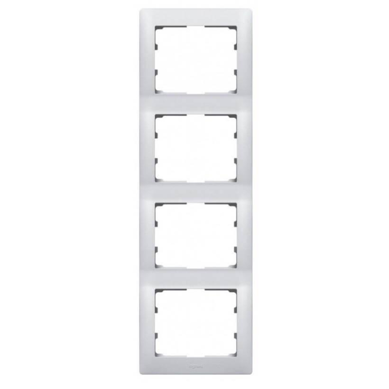 Рамка 4-постовая Legrand Galea Life алюминий 771308