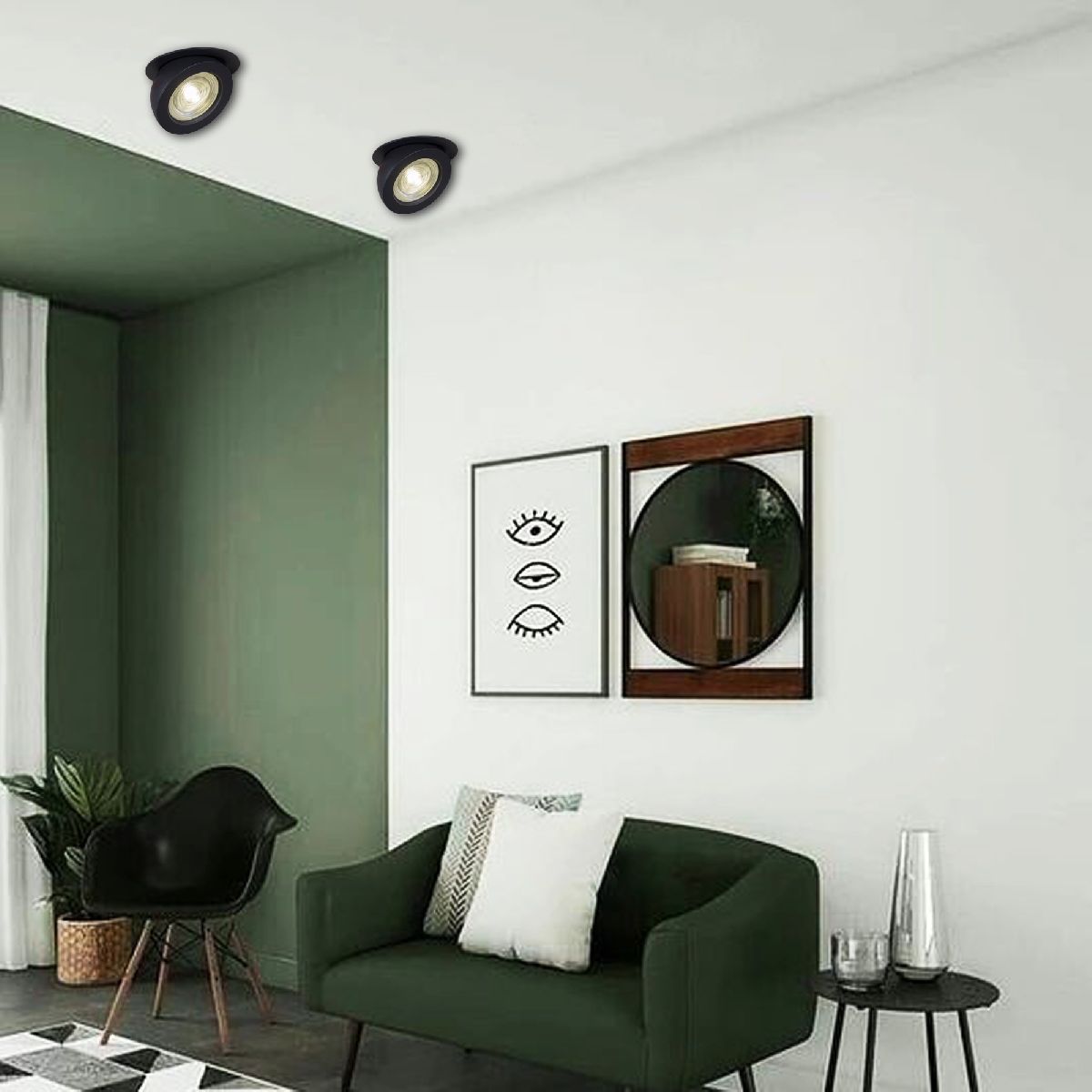 Точечный светильник Reluce 84053-9.0-001QR COB10W BK