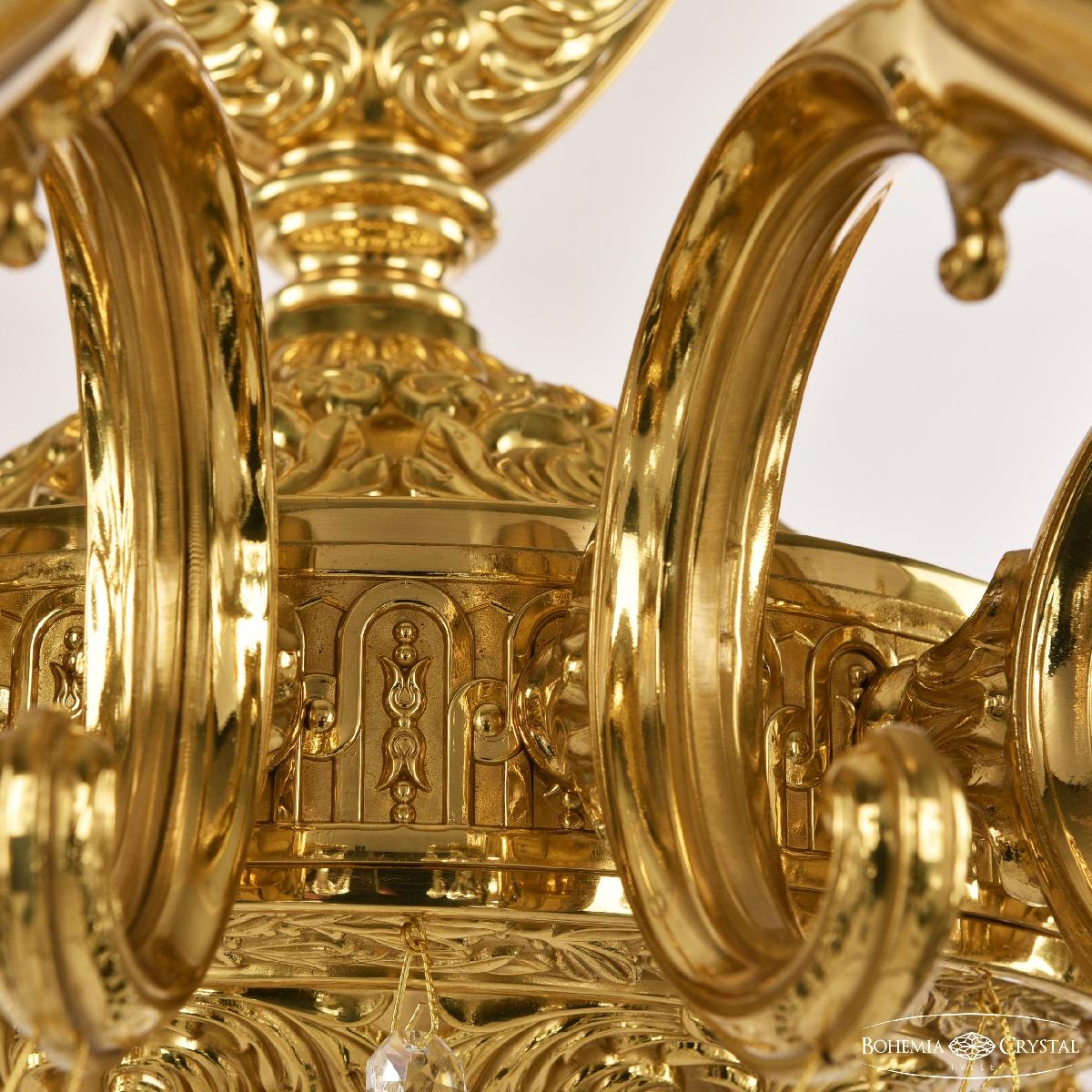 Подвесная люстра Bohemia Ivele Crystal Verona 72402/16/360 B G FS2B