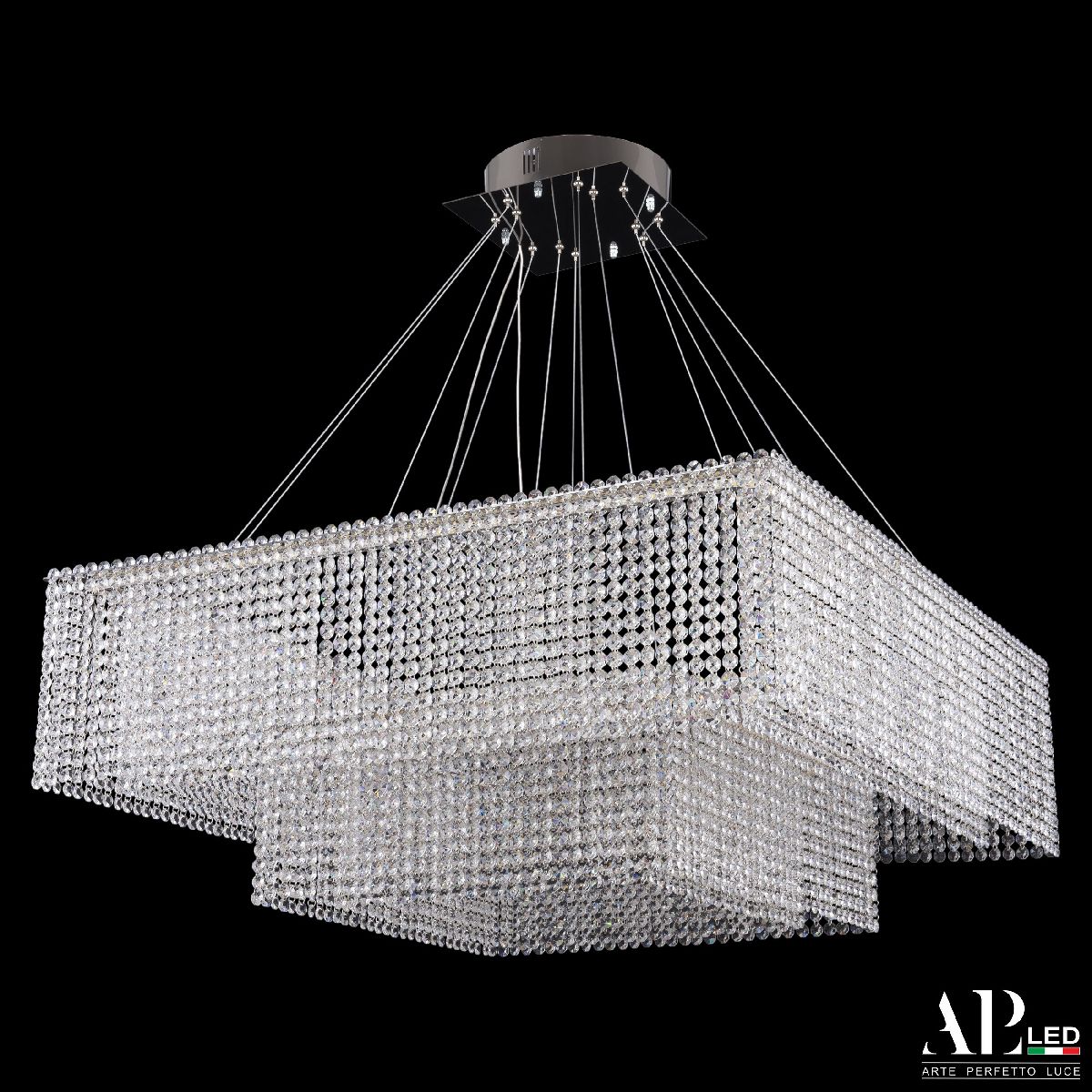 Подвесная люстра Arte Perfetto Luce Sicilia SH04.86.2D.A.Ni.4000