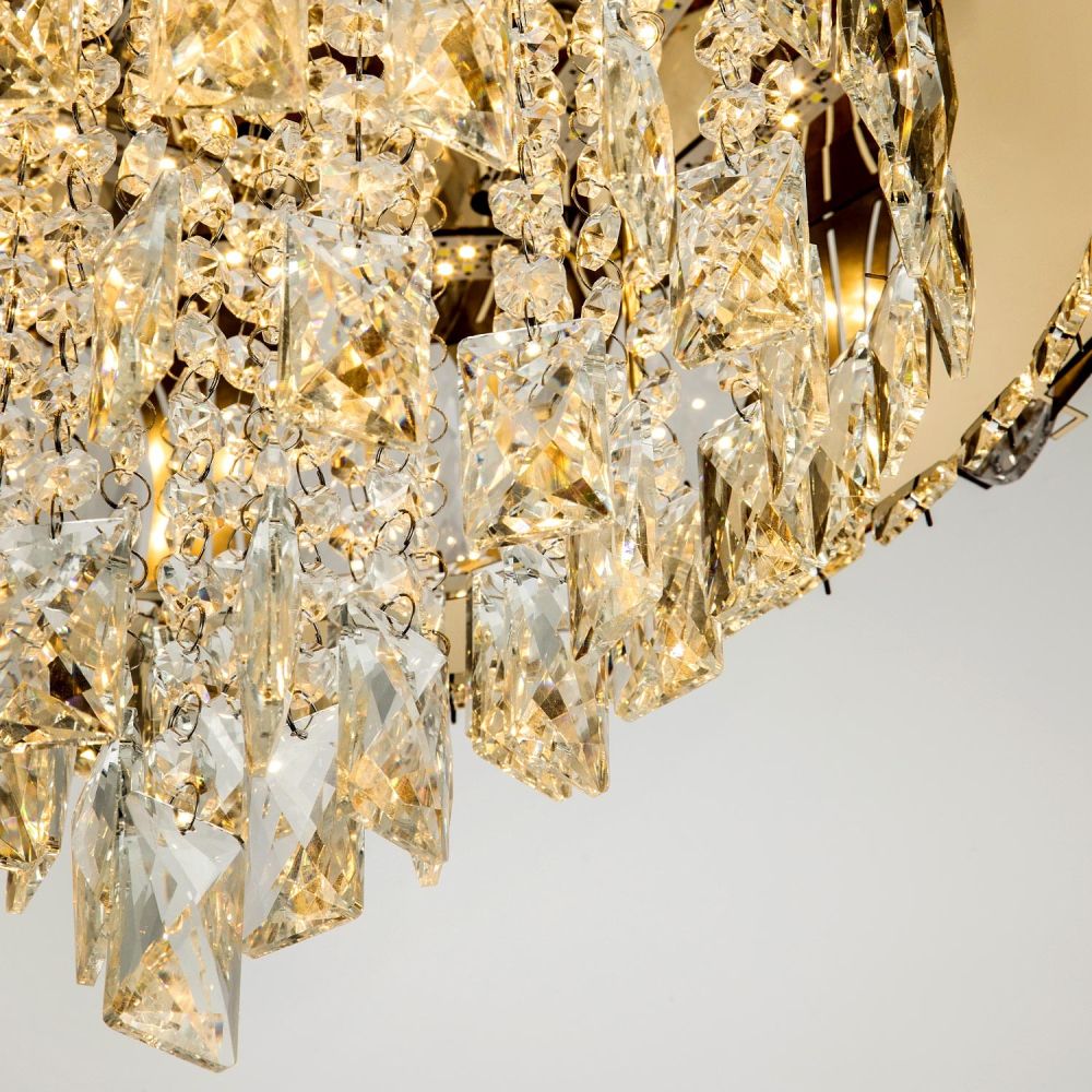 Потолочная люстра LED4U L9438-500 GD с УД