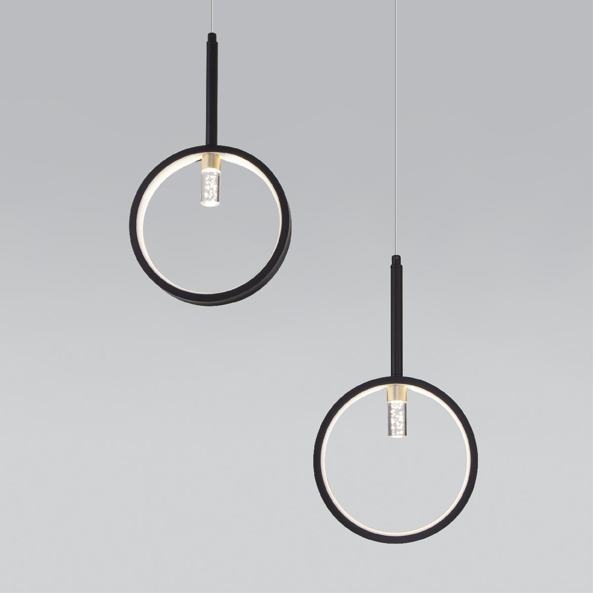 Подвесной светильник Eurosvet Verge 90249/3 черный