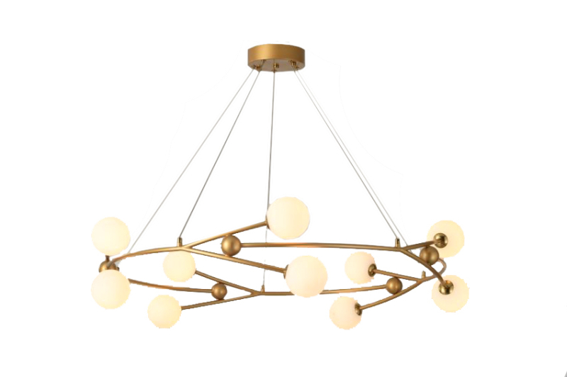 Подвесная люстра Milosh tendence 0759CL-10GD