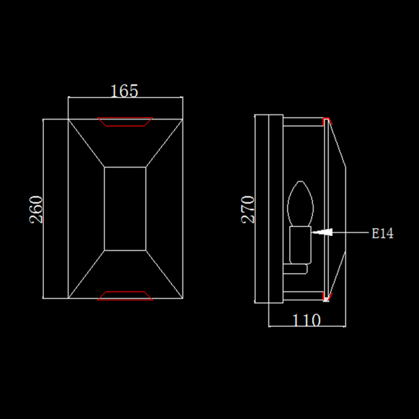 Настенный светильник Delight Collection Harlow Crystal A003-165 A1 ti-gold