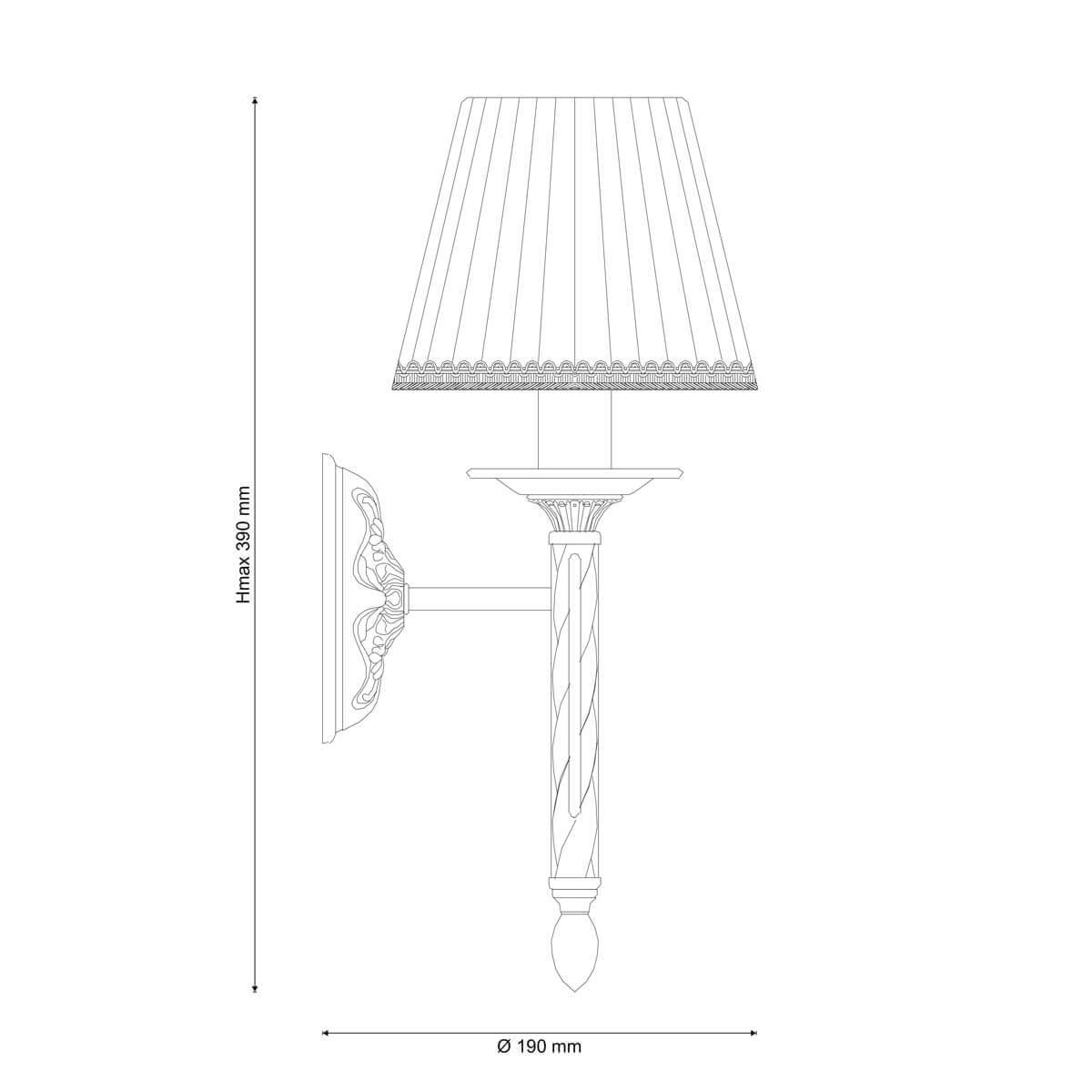 Бра Lucia Tucci Novara W134.1