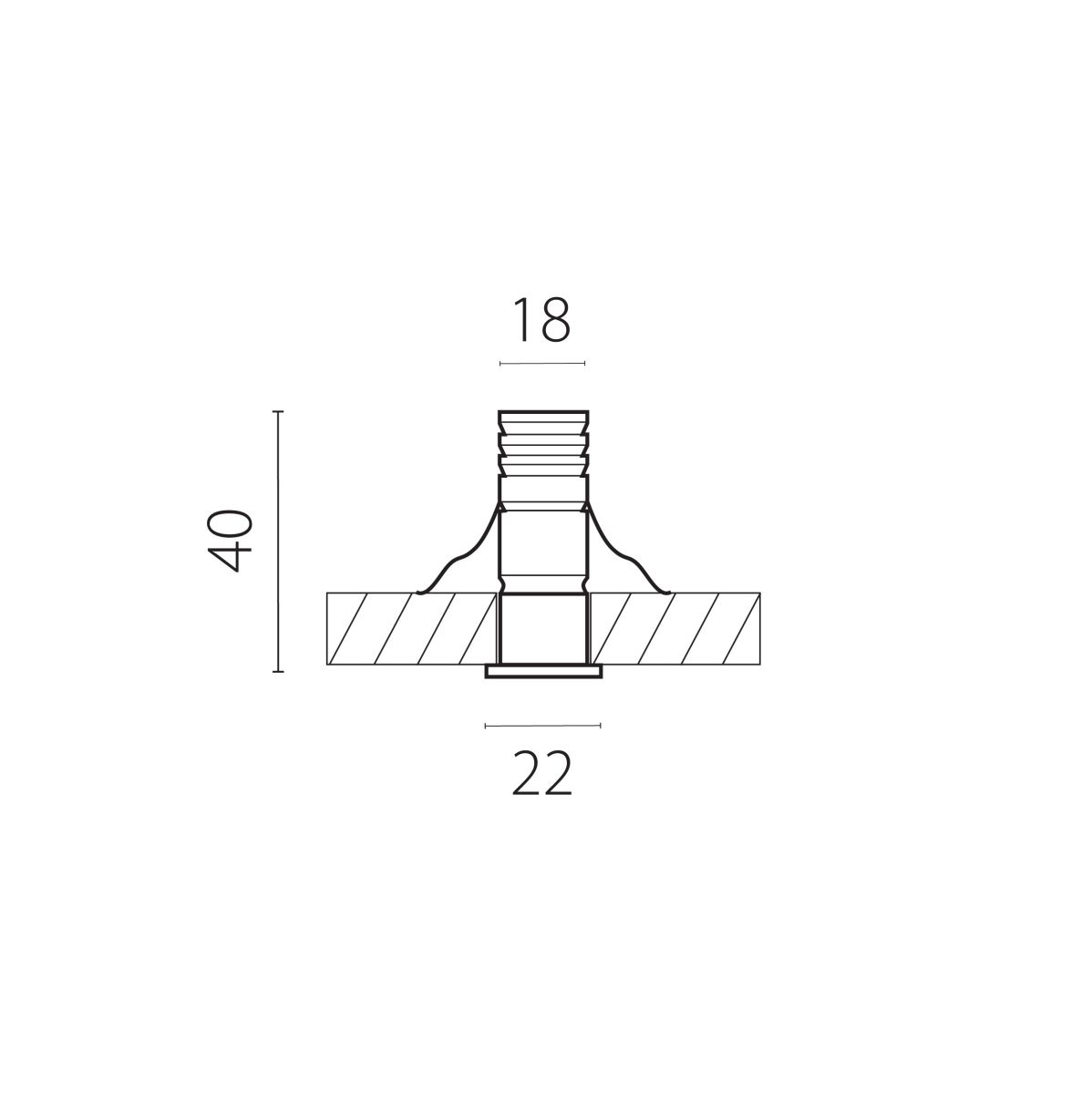 Встраиваемый светильник Lightstar Mobi 032016