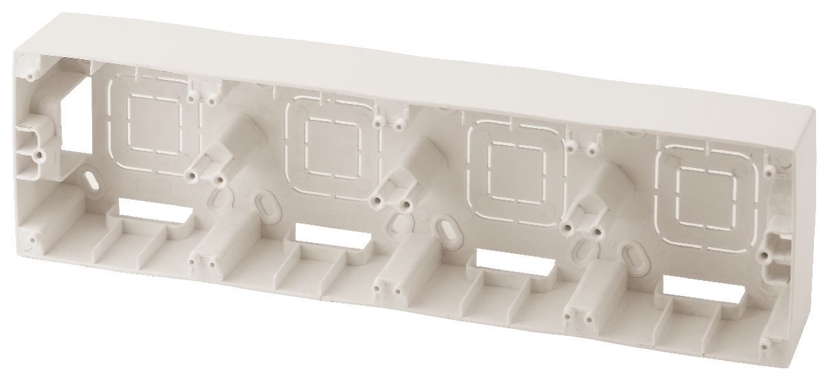 Коробка для накладного монтажа на 4 поста Эра 12-6104-02 Б0043191