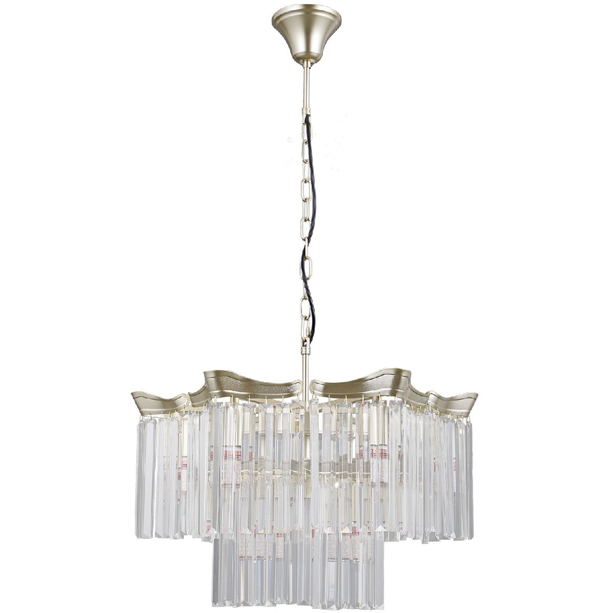 Подвесная люстра Illumico IL3357-6+3PSQ-24 GD LYRA