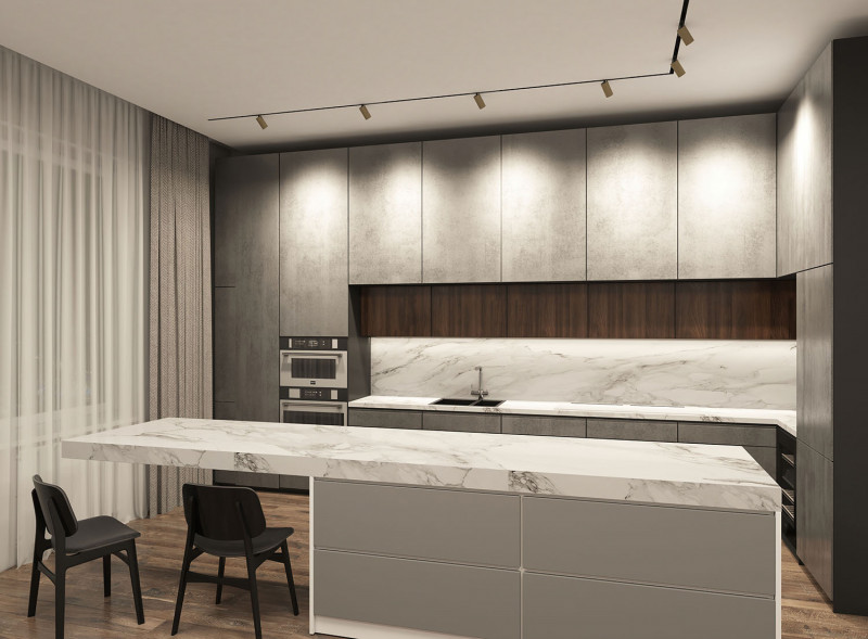 Трековый светильник Denkirs Smart DK8010-BG УЦ