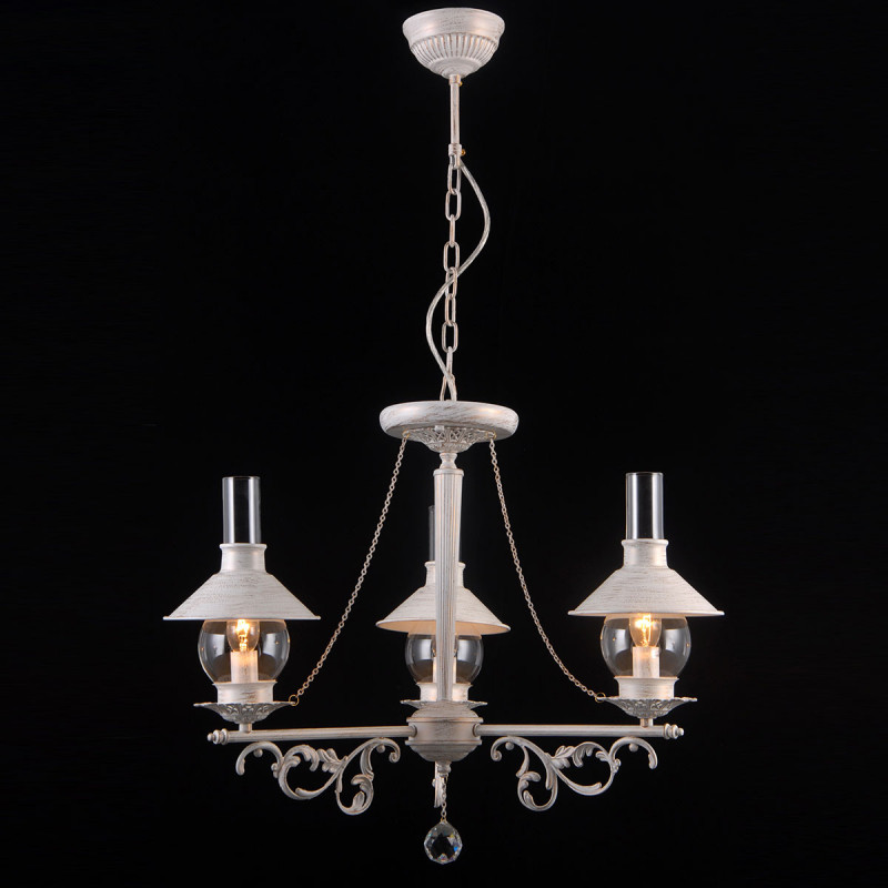 Подвесная люстра Natali Kovaltseva ALABARDA 75052/3C IVORY