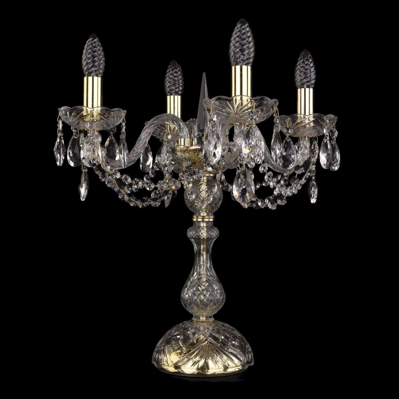 Настольная лампа Bohemia Ivele 1402L/4/141-47/G