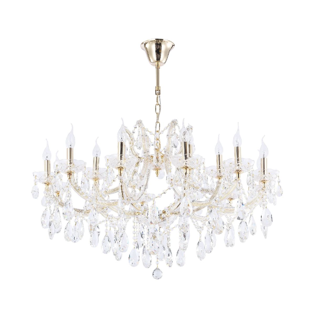 Подвесная люстра Maytoni Erna DIA880-PL-18-G