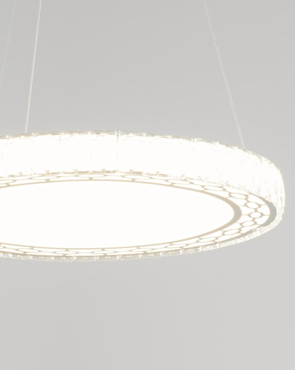 Подвесная светодиодная люстра Moderli Ice V1600-PL