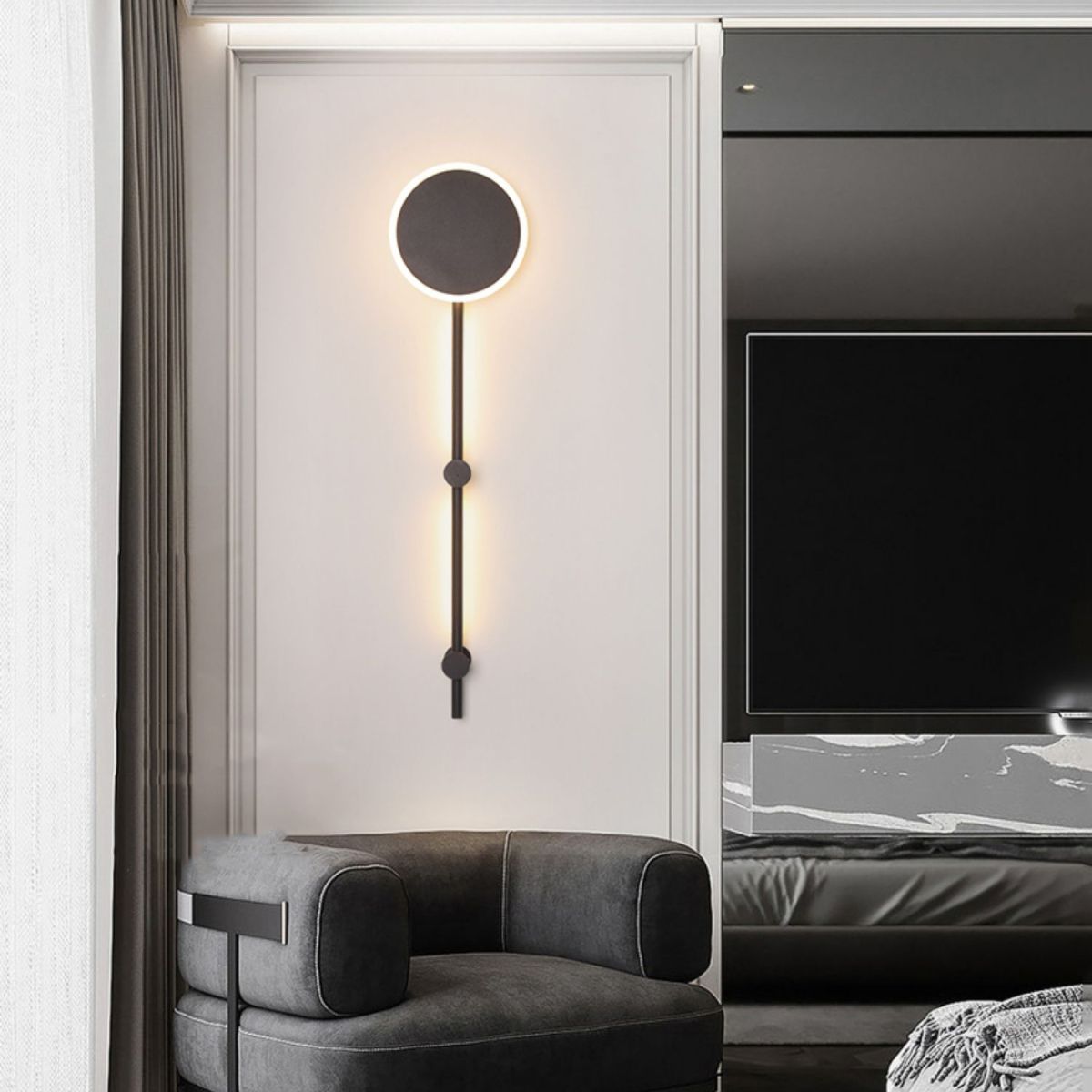 Настенный светильник ImperiumLoft Mara Black 224343-23