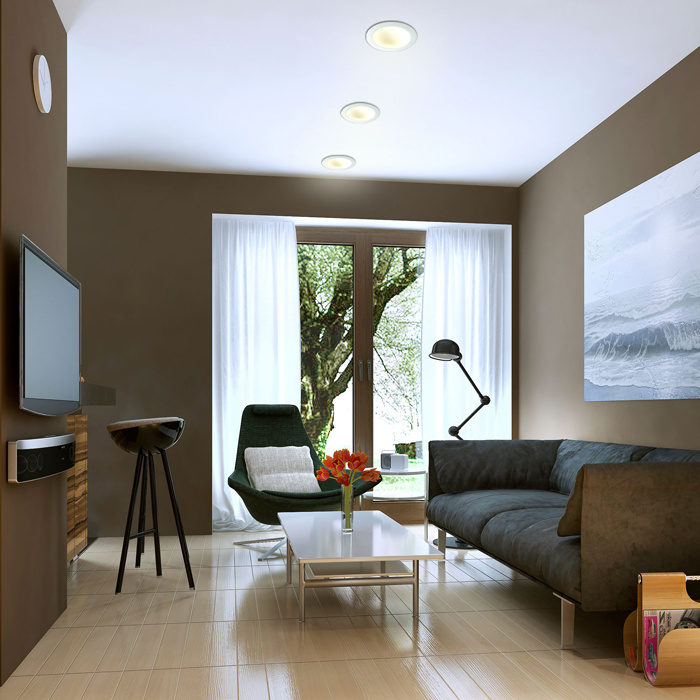 Встраиваемый светодиодный светильник Novotech Gesso 357353