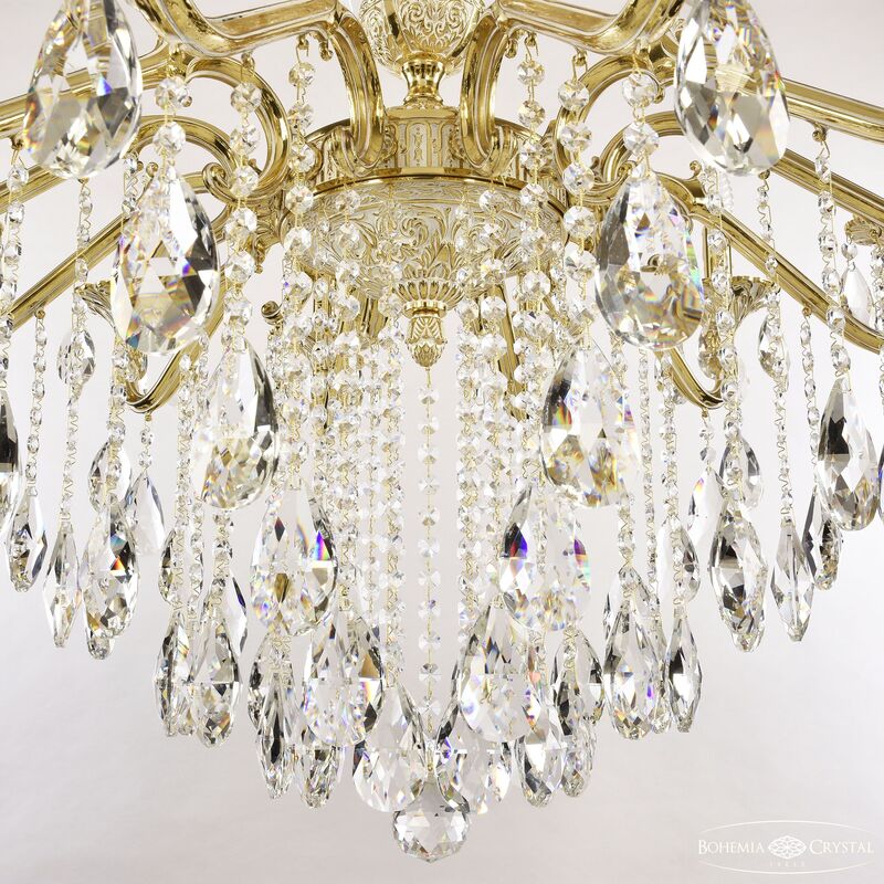 Подвесная люстра Bohemia Ivele Crystal Verona 72202/12/300 B GW