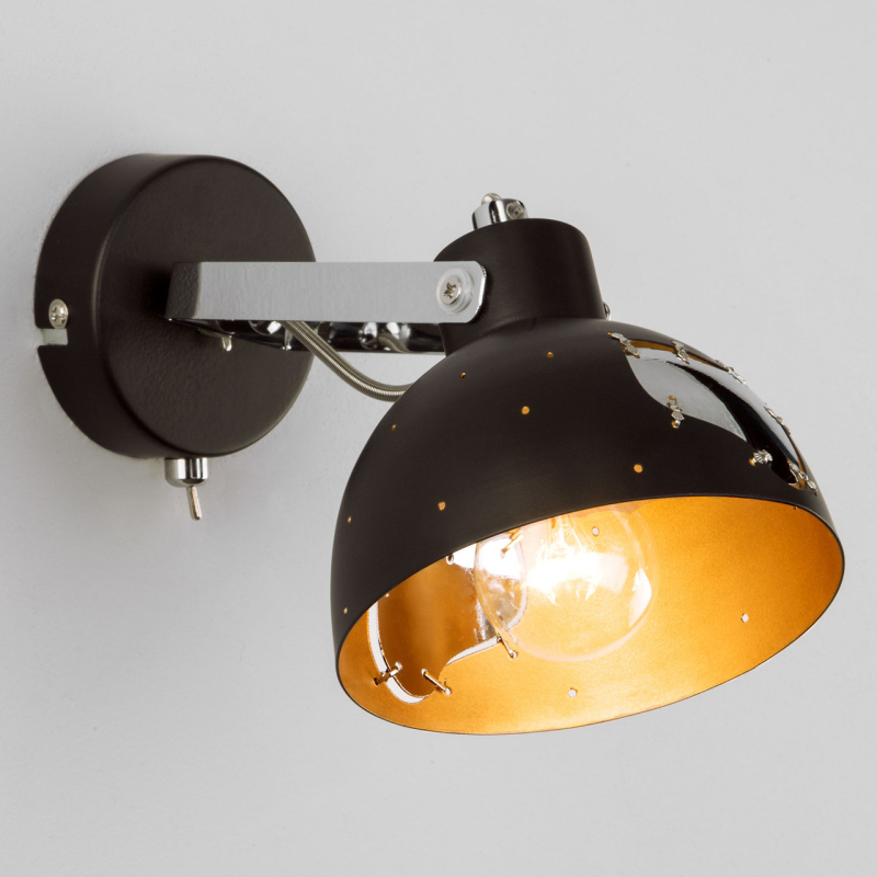 Спот Eurosvet Grunge 20069/1 черный