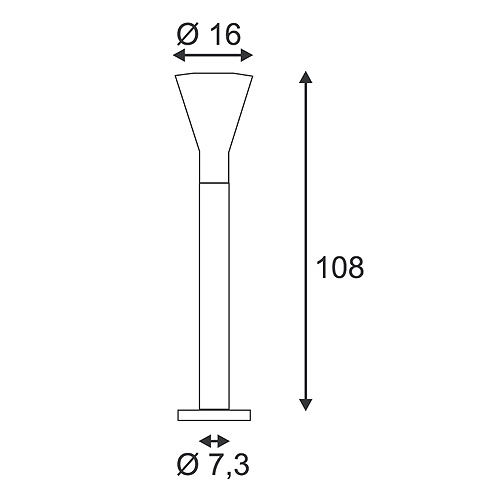 Уличный светильник SLV Alpa Cone 228922