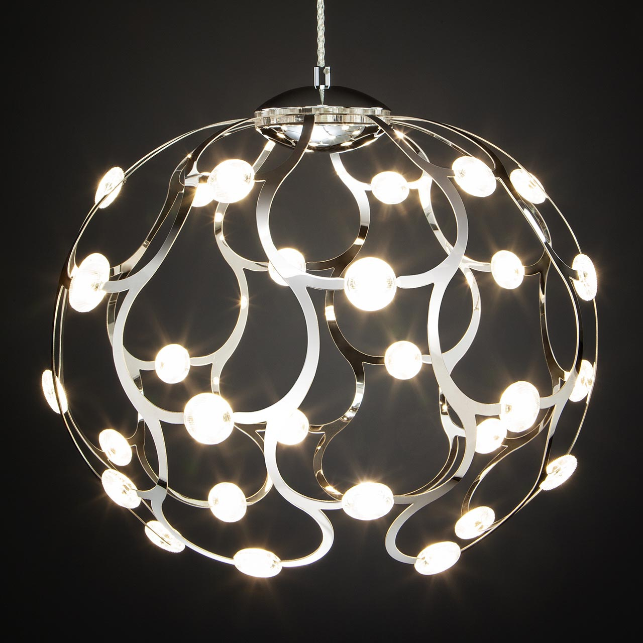 Подвесной светодиодный светильник Bogates Drops 430/1